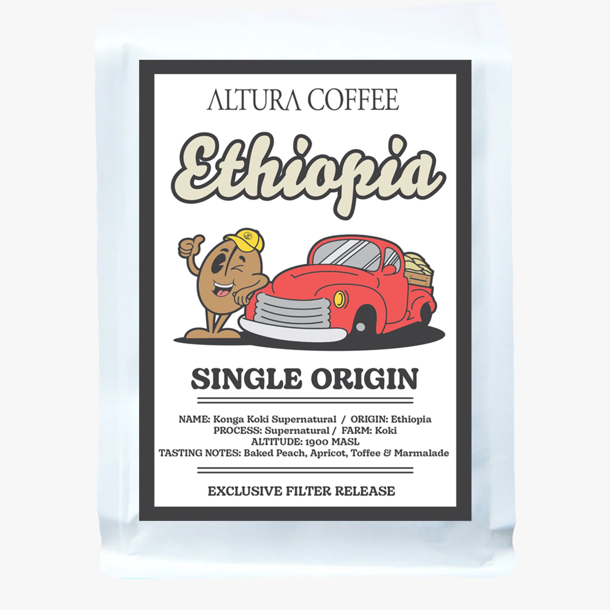 Ethiopia Konga Koki Supernatural Single Origin Filter Coffee