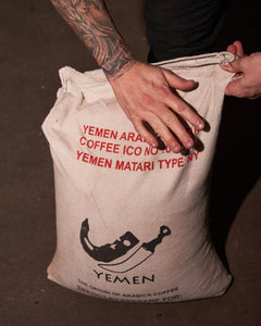 bag of yemen coffee single origin coffee