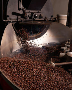 Altura Coffee - coffee being roasted