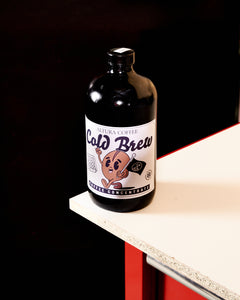 bottle of cold brew coffee 