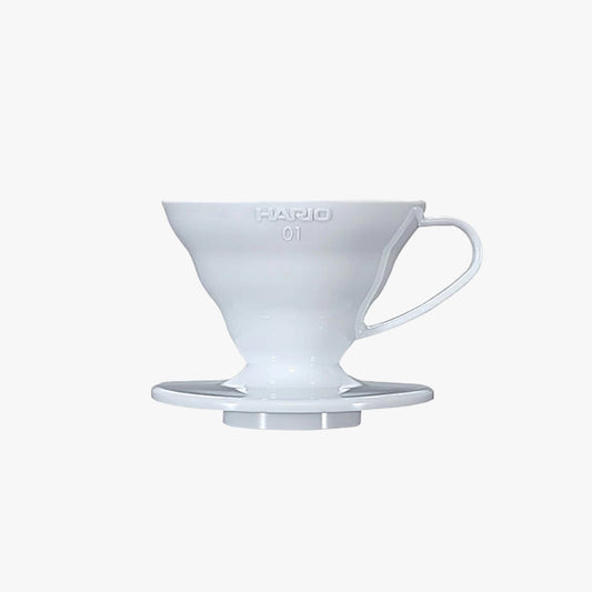 Hario V60 Dripper 02 - Plastic White for filter coffee