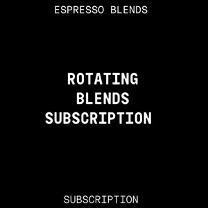 Altura Coffee Espresso Blend Subscription Rotating