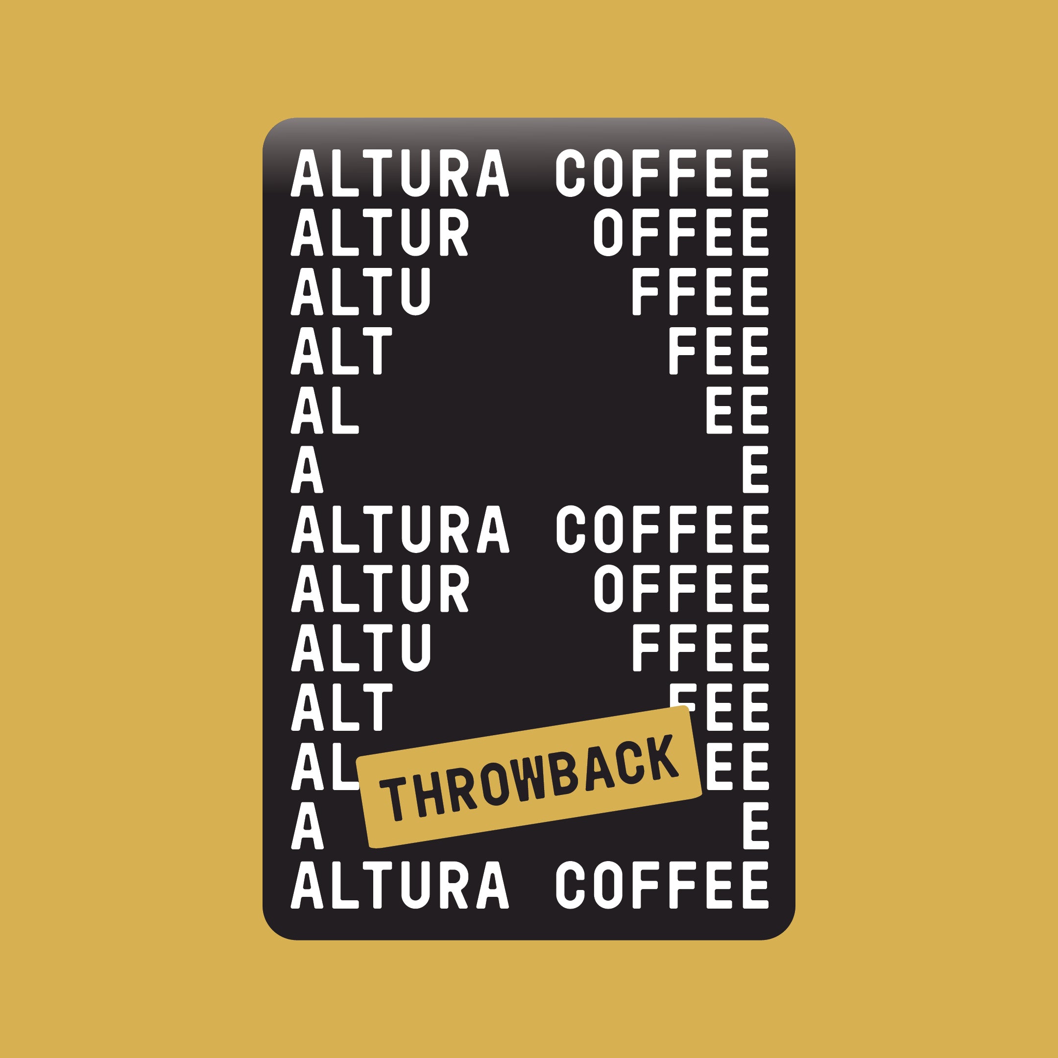 Photo of Throwback Espresso Blend