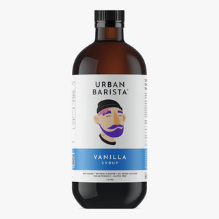 urban barista vanilla syrup for coffee or cafe