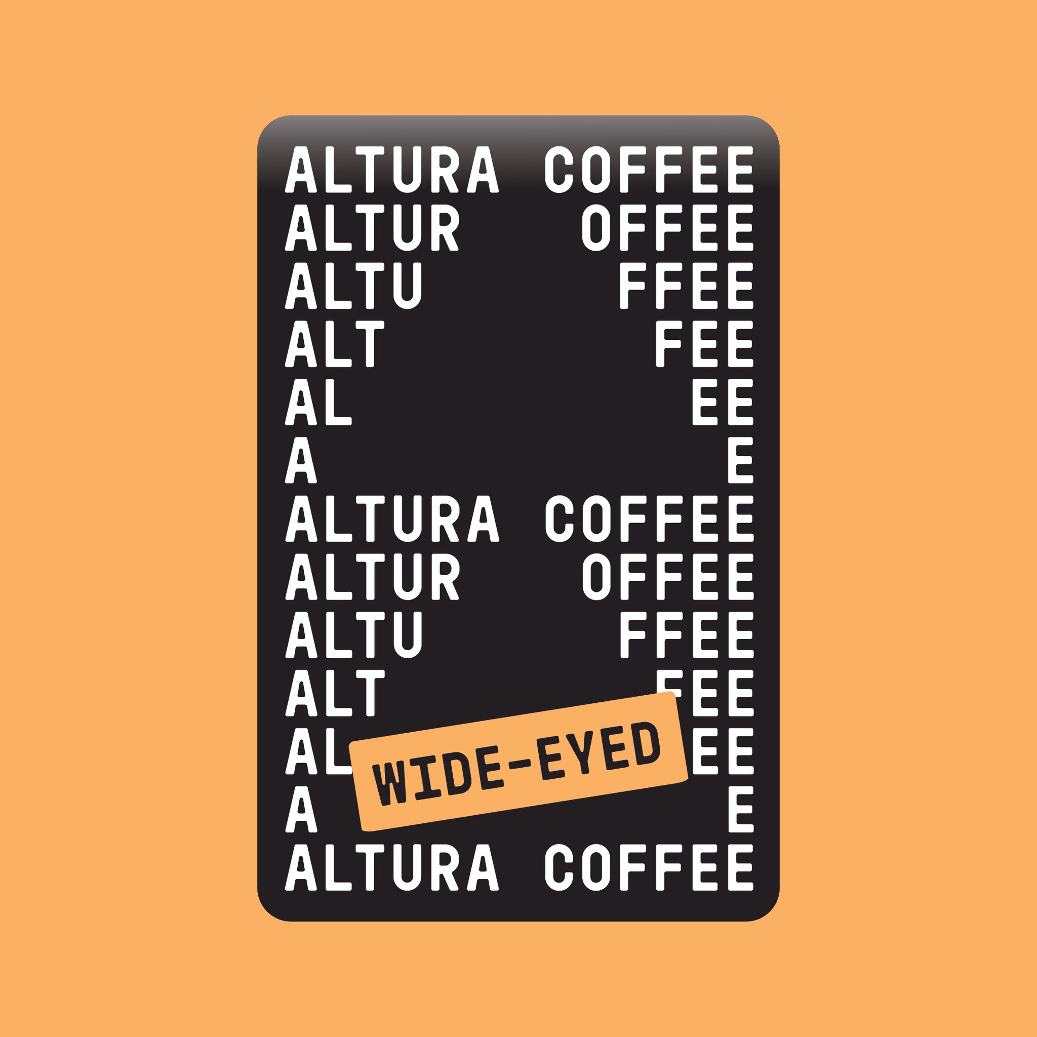 Altura Coffee Wide-Eyed chocolate coffee blend