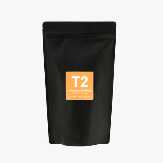 T2 Lemongrass and Ginger Tea refill pack
